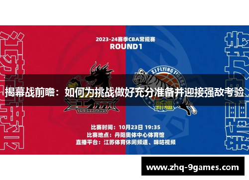 揭幕战前瞻：如何为挑战做好充分准备并迎接强敌考验